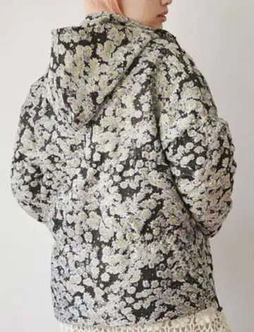 merry jenny daisy 자카드 퀼팅 자켓