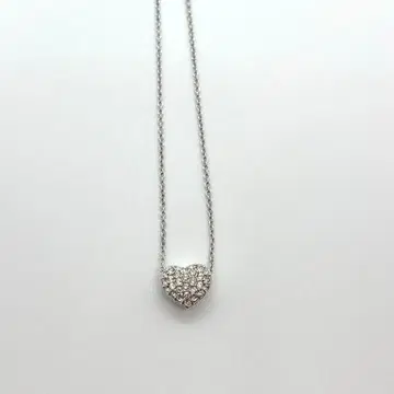 Swarovski 하트형 크리스탈 목걸이