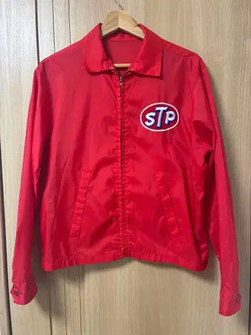 60~70s 나일론 자켓 STP 와펜