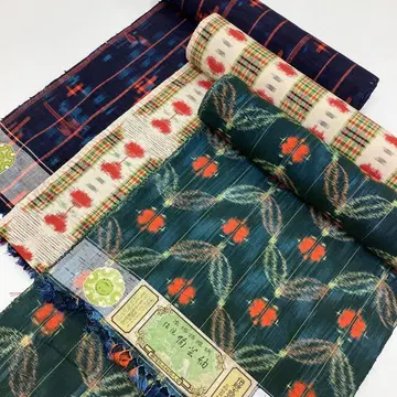 기모노 옷감 묶음 판매, 리메이크 소재, 명주, 순수 실크 P903