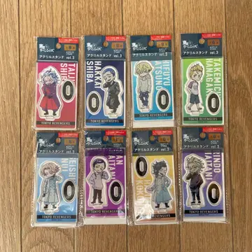 도쿄 리벤저스 아크릴 스탠드 8개 세트 vol.3