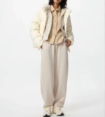 유니클로 드라이 맨투맨 커브 팬츠 XS 기장 짧음