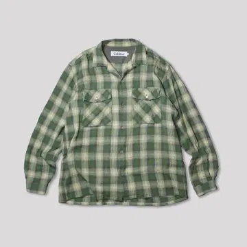 caledoor / 카레도아 / 파나마 크로스 체크 셔츠 / L