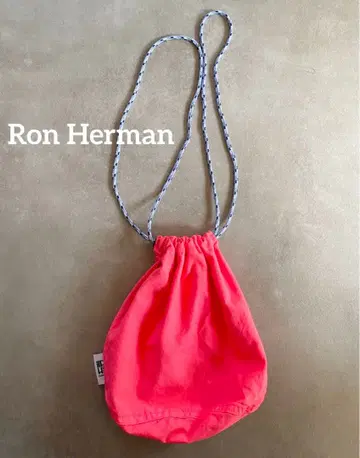 Ron Herman 론 헤르만 복조리 파우치 핑크 비비드 형광 컬러