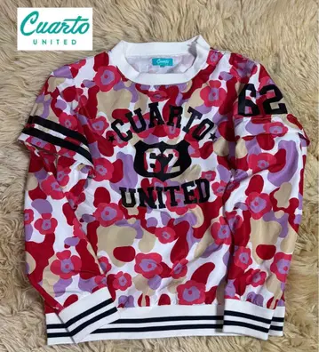 [ 미사용 ] CUARTO UNITED 쿠알토 유나이티드 2WAY 풀오버