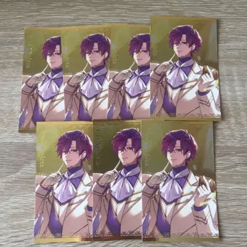 니지산지 아이돌 패러디 보이스 비주얼 카드 우키 비올레타