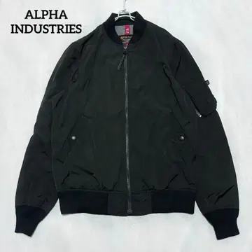 알파인더스트리 블루종 플라이트 자켓 M 사이즈 블랙
