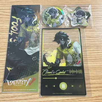 제5인격 사운드 홀로그램 티켓 & 캔뱃지 & 아크릴 카드 풀즈