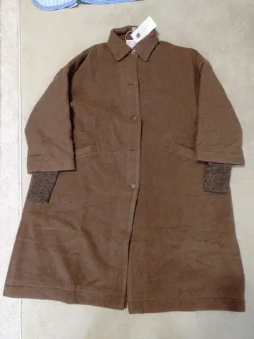 SO 브라운 롱 코트