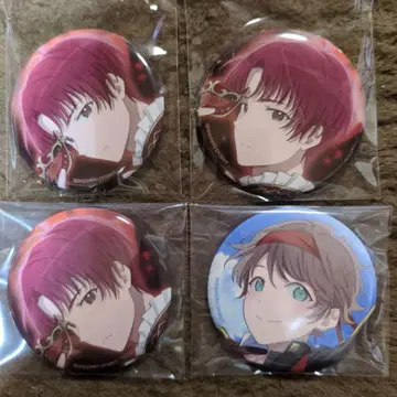 아오페라 AGF 히데&미치타카 캔뱃지 세트