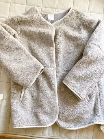 DREPKIP 드레스킵 보아 자켓 새상품급 라이트 그레이 M 사이즈