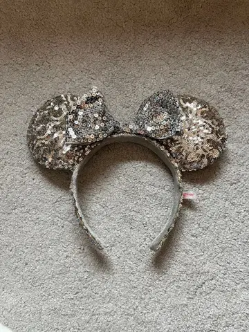 디즈니 머리띠 실버