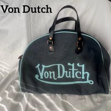 von dutch 데님 보스턴 백 Y2K 빈티지 본더치