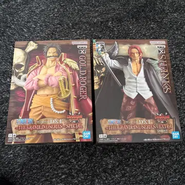 원피스 DXF 피규어 골드 로저 & 샹크스