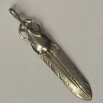 실버925 스타일링 실버 펜던트 탑 깃털 페더 이글