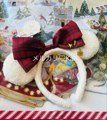 택 포함 새상품 릴린링 머리띠 크리스마스 디즈니