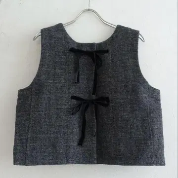 네스트로브 린넨울 트윌 베스트 2WAY