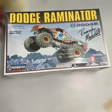 Dodge Raminator 1/24 모델 키트 사인 포함