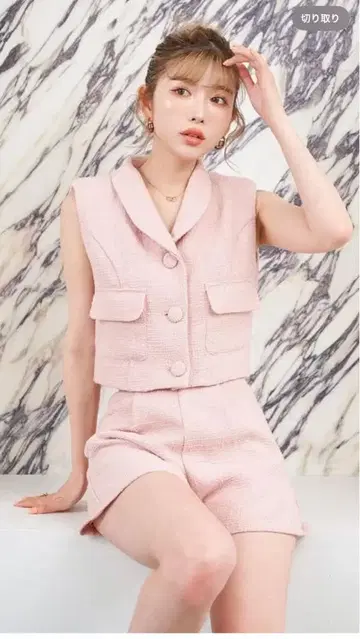 새상품 Darich 썸머 트위드 셋업