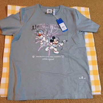 아디다스 adidas 미키 도날드 T셔츠 청엽대 T셔츠