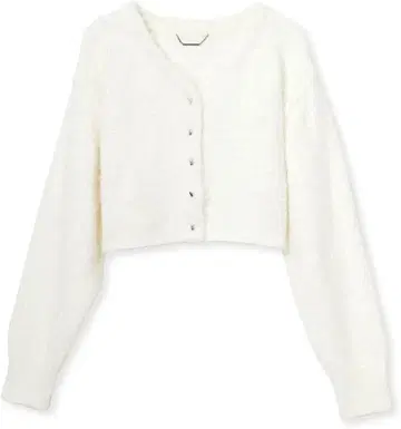 CELFORD 셀포드 자수 장식 퍼 라이크 가디건