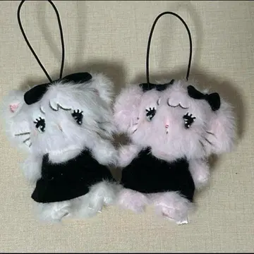 mikko 캐릭터 리본 마스코트 무스 캐미