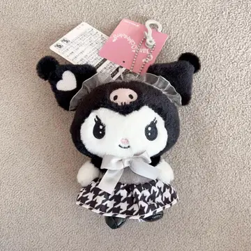 산리오 쿠로미 프렌치 하운드투스 체크 마스코트