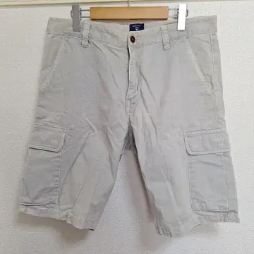 구제 USED GANT 라이트 그레이 카고 숏팬츠