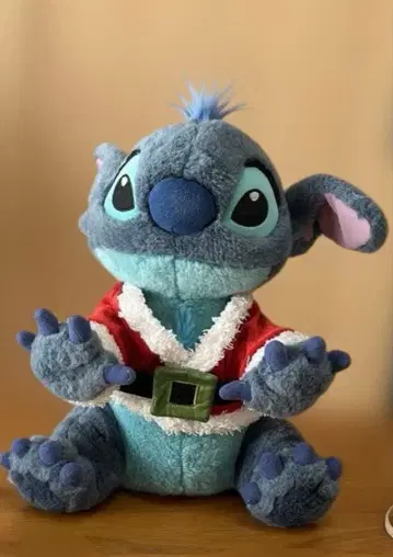 스티치 봉제 인형 BIG 크리스마스 산타 디즈니