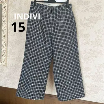 새상품급 빅 사이즈 15 인디비 허리밴딩 와이드 팬츠