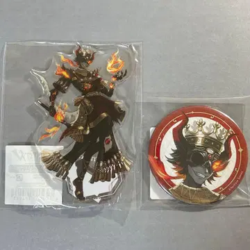 제5인격 스이파라 등신 캔뱃지&아크릴 스탠드 풀즈 골드 노튼