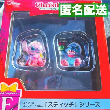 Happy 복권 디즈니 크리스마스 오너먼트 E상 스티치 시리즈 새상품