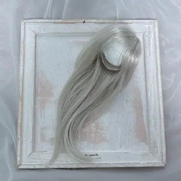 인형용 가발(SD 사이즈) 실버