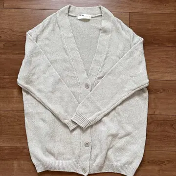 evam eva 릴리얀 코튼 실크 가디건