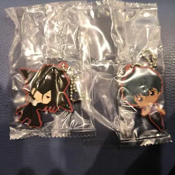 GetBackers 겟백커즈 탈환상점 캡슐 러버 마스코트 2개