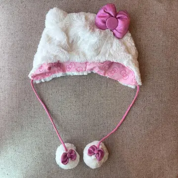 [ 한번 착용 ] 유니버셜 USJ 헬로키티 모자