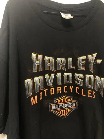 Harley-Davidson 3XL 티셔츠 블랙