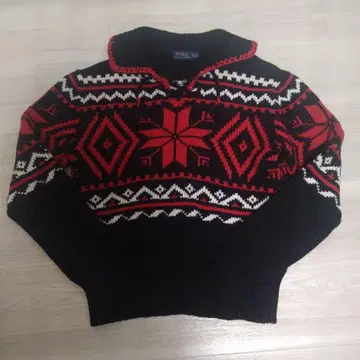 폴로 랄프로렌 노르딕 무늬 스웨터