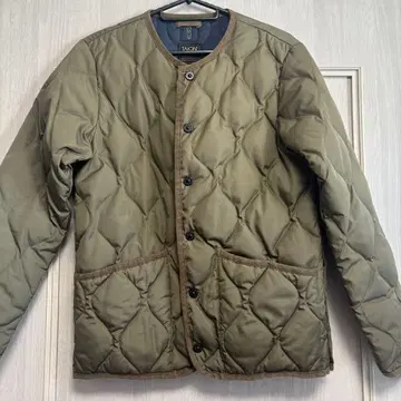 TAION 밀리터리 크루넥 다운 자켓 104B2ML-1