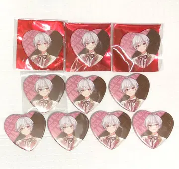 마후마후 하트 캔뱃지 소라마후우라사카 발렌타인 등신 데포