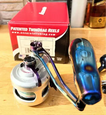 아큐레이트 DX2-600NN 2단 티타늄 파워 핸들 & 티타늄 노브