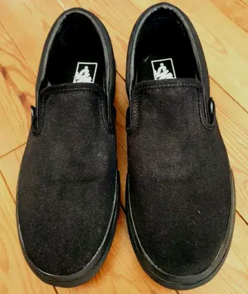 Vans 블랙 슬립온 26.5cm