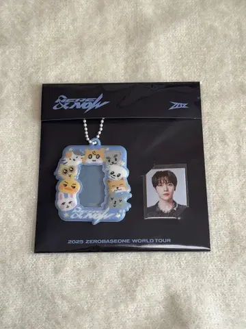 ZEROBASONE WORLD TOUR 사진 키링