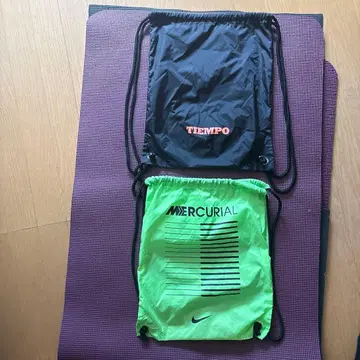 나이키 티엠포 머큐리얼 드로우 스트링 백 2세트