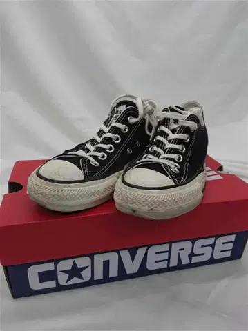 컨버스 올스타 로우컷 블랙 계열 24cm 여성용
