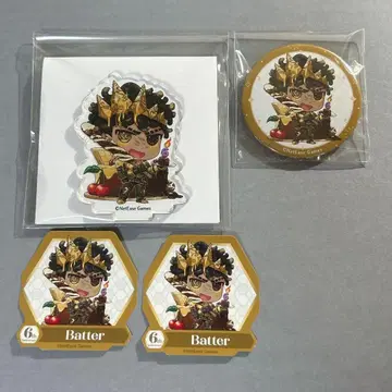 제5인격 스이파라 미니 캐릭터 캔뱃지&아크릴 스탠드&스티커 배트맨