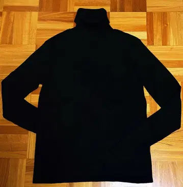 슬로브 이에나 울 리브 터틀 니트 SLOBEIENA 블랙