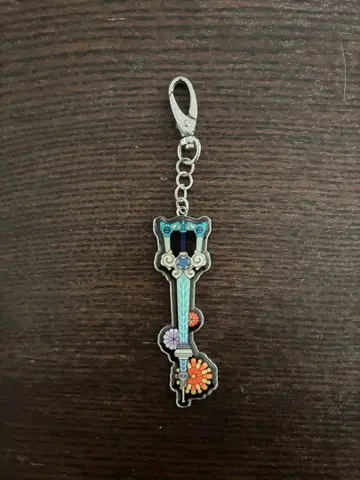 KINGDOM HEARTS 메탈 키링 빛과 어둠의 탑