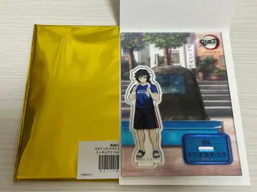 귀멸의 칼날 토미오카 기유 사우나 아크릴 스탠드 바닥 아소비