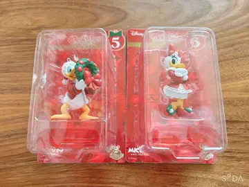 크리스마스 피규어 세트 도날드&데이지